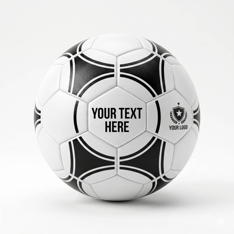 Ballon de foot personnalisable