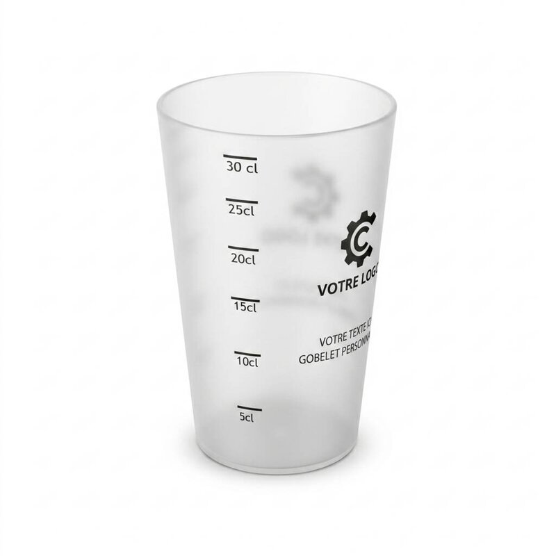 Gobelet 25cl personnalisable avec configurateur 3D